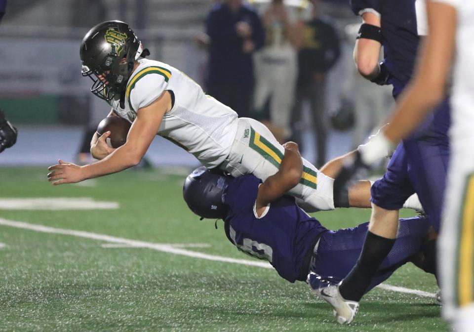 Quarterback Connor Smith and his Moorpark football team were left out of the playoffs. One of the reasons was because Eisenhower had to forfeit a game and was then moved down a division.