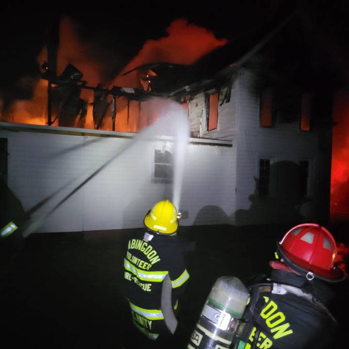 Guinea house fire (Courtesy: Abingdon Volunteer Fire and Rescue)