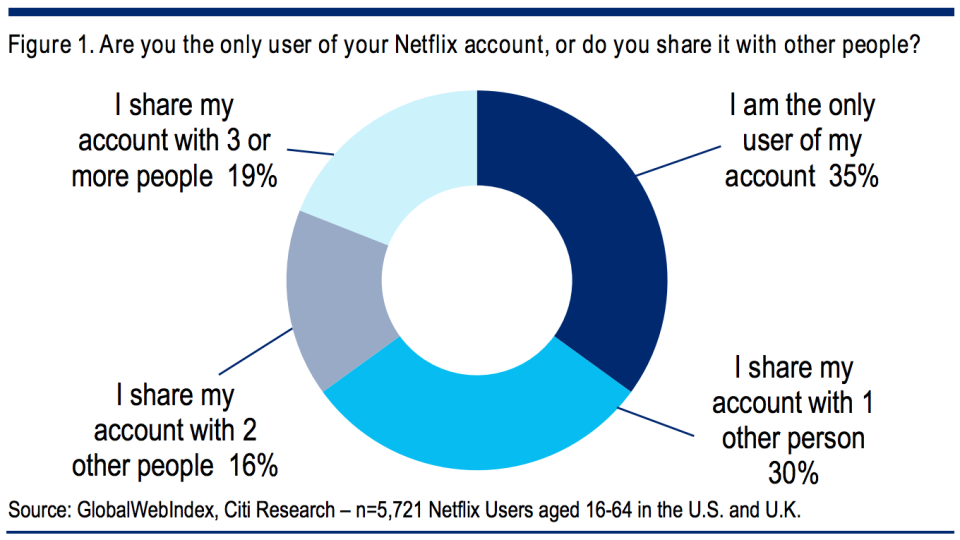 Citi Netflix Subscribers