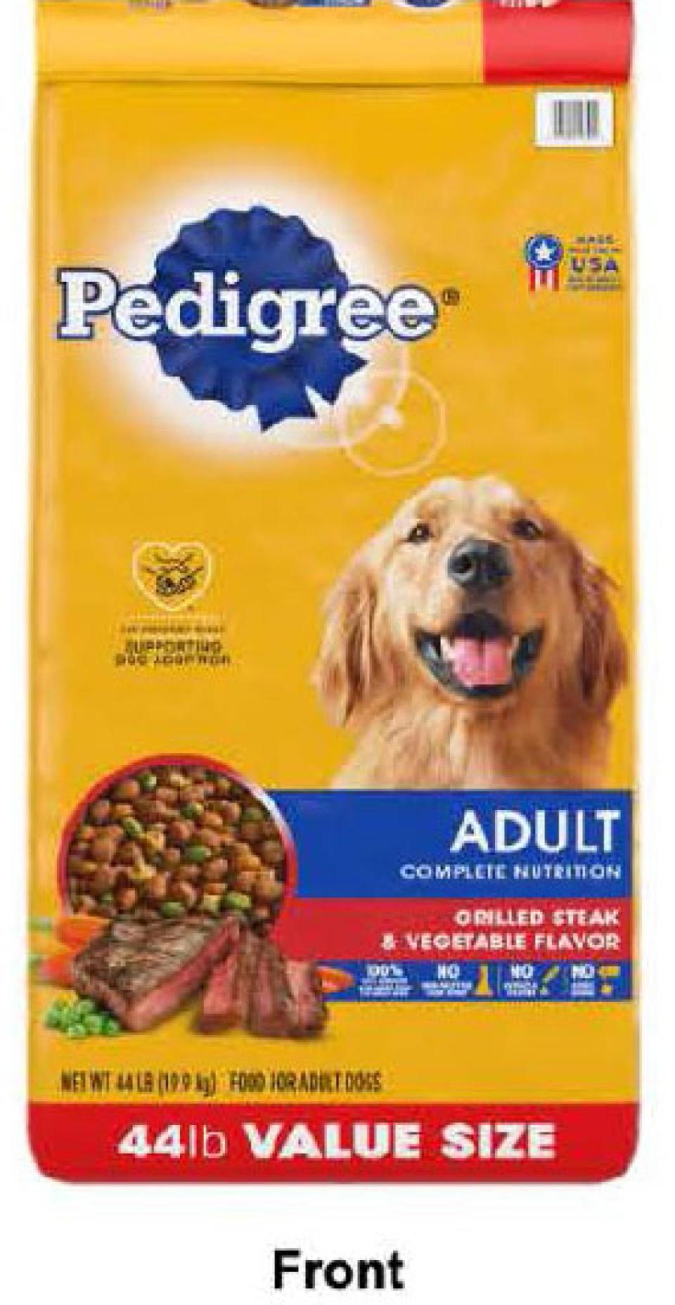 Image of recalled dry dog food. / Credit: U.S. Food and Drug Administration