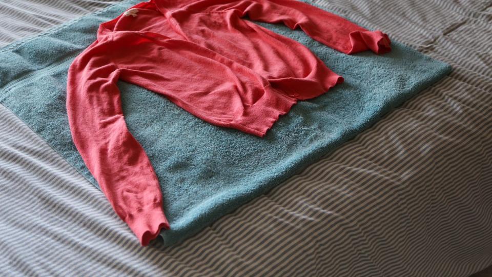 how to unshrink a sweater