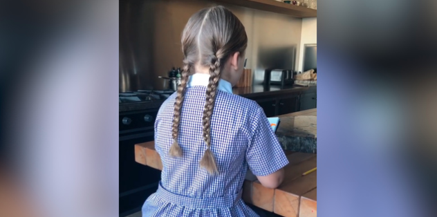 Harper Beckham’s ‘posh’ accent has fans completely in awe. Source: Instagram / Victoria Beckham