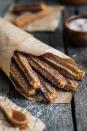 <p>Baking these churros in the oven is a much easier alternative to frying. They'll taste delicious dipped in chocolate sauce or dulce de leche.</p><p><strong>Get the recipe at <a href="https://www.isabeleats.com/baked-pumpkin-churros/" rel="nofollow noopener" target="_blank" data-ylk="slk:Isabel Eats;elm:context_link;itc:0;sec:content-canvas" class="link ">Isabel Eats</a>.</strong></p><p><a class="link " href="https://go.redirectingat.com?id=74968X1596630&url=https%3A%2F%2Fwww.walmart.com%2Fsearch%2F%3Fquery%3Dpioneer%2Bwoman%2Bpots&sref=https%3A%2F%2Fwww.thepioneerwoman.com%2Ffood-cooking%2Fmeals-menus%2Fg33565118%2Fpumpkin-dessert-recipes%2F" rel="nofollow noopener" target="_blank" data-ylk="slk:SHOP POTS;elm:context_link;itc:0;sec:content-canvas">SHOP POTS</a></p>