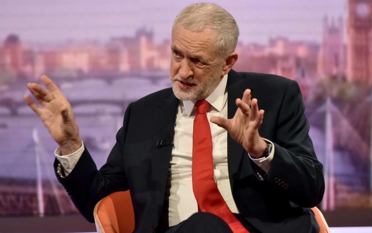 In a BBC interview Jeremy Corbyn called for a new 'war powers act' to limit the authority of the Prime Minister - PA