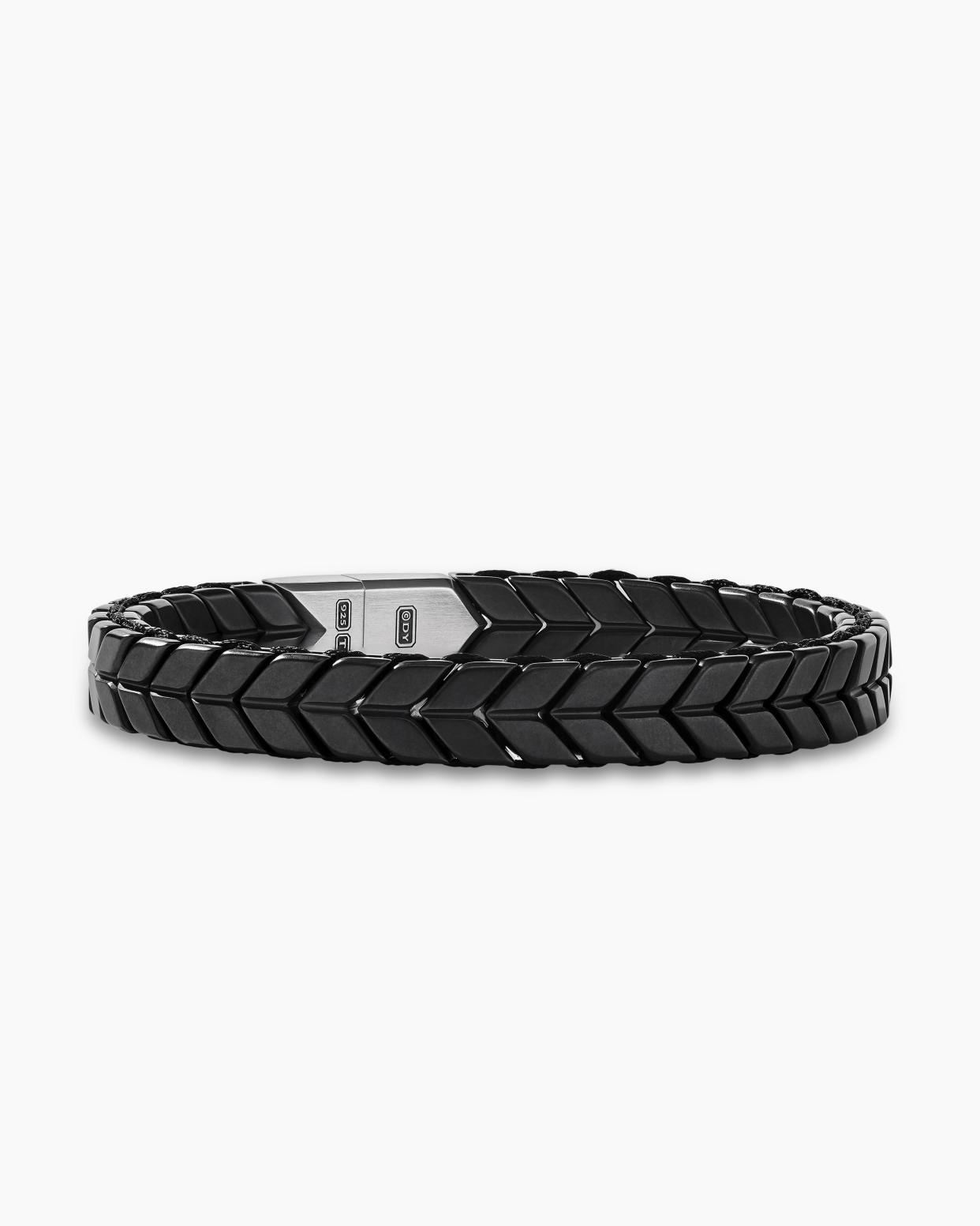 <p><a href="https://go.redirectingat.com?id=74968X1596630&url=https%3A%2F%2Fwww.davidyurman.com%2Fmens%2Fbracelets%2Fchevron-woven-bracelet-in-black-titanium-9mm-B25233MTB.html&sref=https%3A%2F%2Fwww.townandcountrymag.com%2Fstyle%2Fmens-fashion%2Fg46873019%2Fbest-gifts-for-the-man-who-has-everything%2F" rel="nofollow noopener" target="_blank" data-ylk="slk:Shop Now;elm:context_link;itc:0;sec:content-canvas" class="link rapid-noclick-resp">Shop Now</a></p><p>Black Titanium and Black Nylon, 9mm</p><p>davidyurman.com</p><p>$1750.00</p>