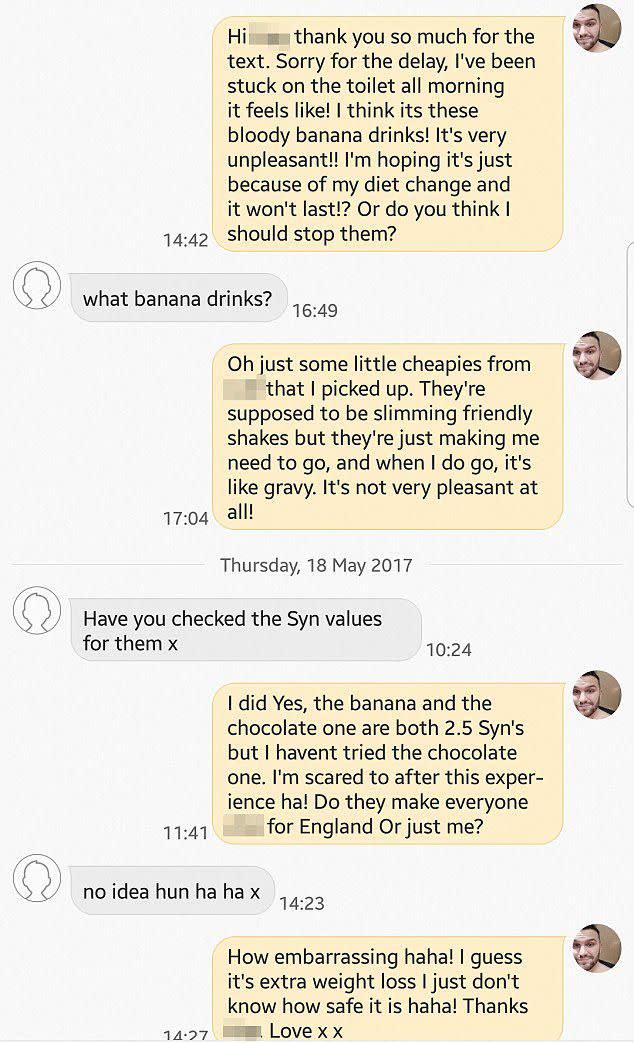 A 28-year-old man started a three-month prank after he got a text meant for a woman named Anna. Photo: Caters News