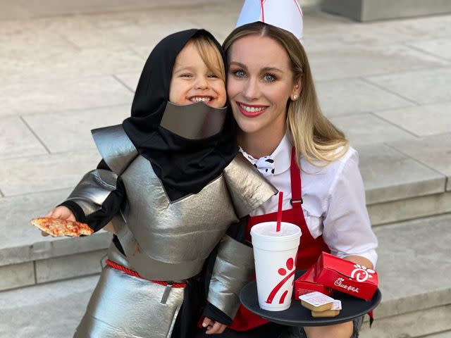 Candice Romo Instagram Tony Romo's wife, Candice Crawford Romo, with their youngest son Jones McCoy Romo on Halloween.