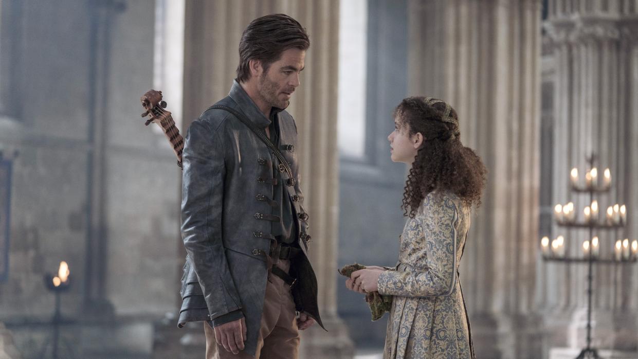 Chris Pine and Chloe Coleman in a scene from Dungeons & Dragons: Honor Among Thieves. (Photo: Paramount/Courtesy Everett Collection)