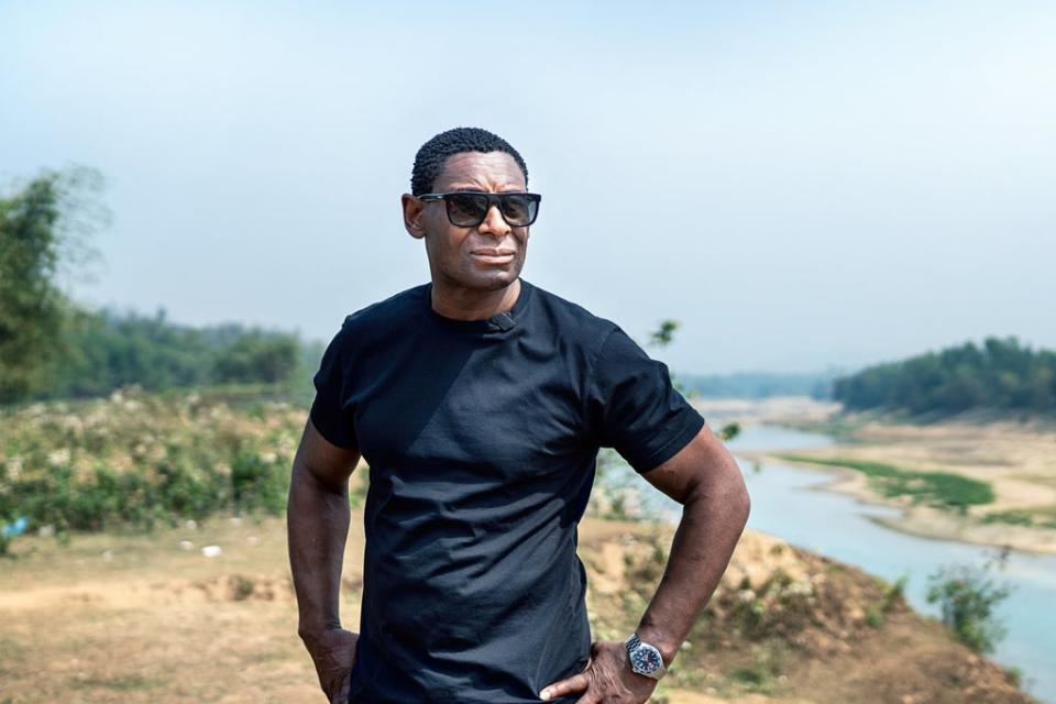  David Harewood on a visit to Unicef projects in Sylhet, Bangladesh  (Unicef)