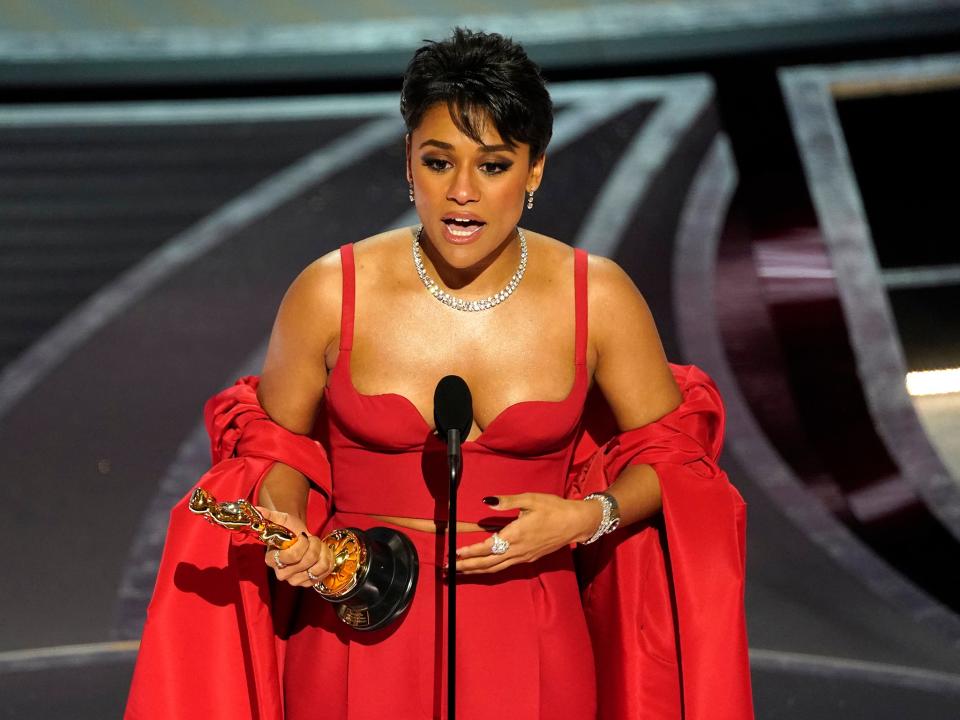 Ariana DeBose wins Best Supporting Actress at the Oscars (Chris Pizzello/Invision/AP)