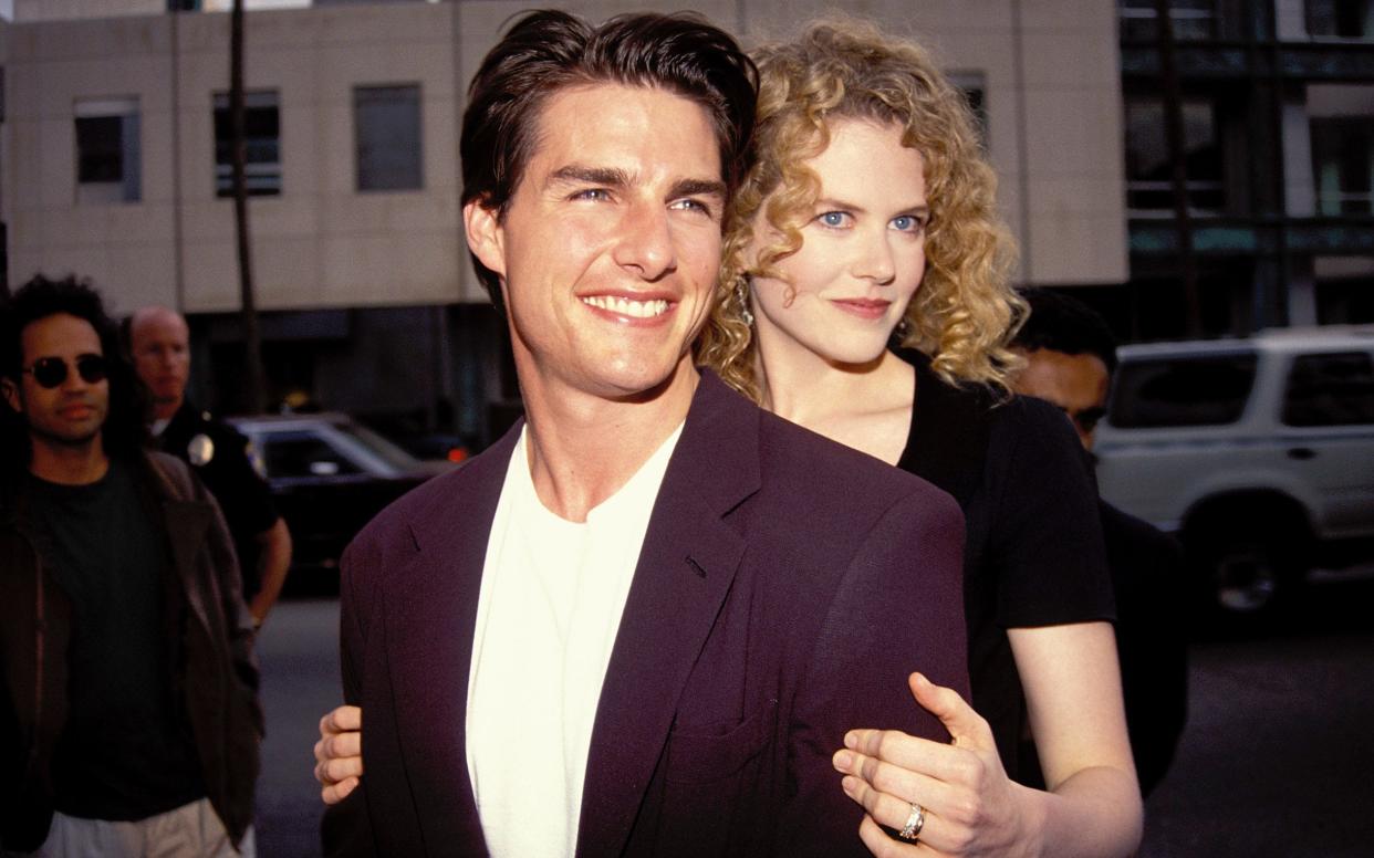 Nicole Kidman married Tom Cruise, one of Hollywood's biggest stars, when she was 22 - Archive Photos