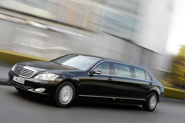 The Mercedes-Benz S 600 Pullman Guard