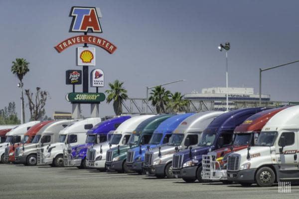 Truck Stop/Rest Stop Update: TA Says Diesel Volumes Are 