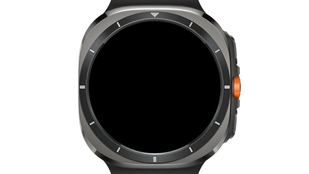  A rumored rendering of Samsung's Galaxy Watch Ultra. 