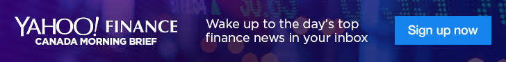 Yahoo Finance Canada morning newsletter 