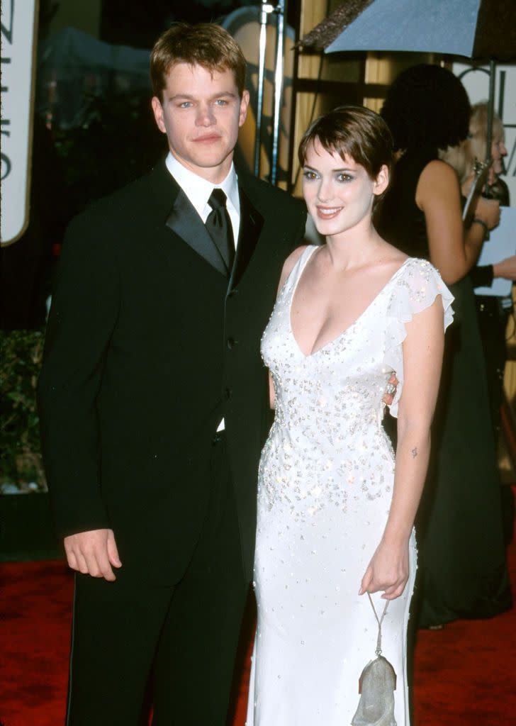 Matt Damon and Winona Ryder