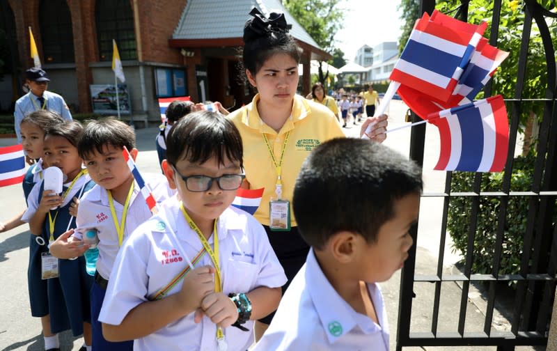 Pope Francis visits Thailand