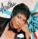 <p>Masculine meets feminine. Aretha Franklin sports a stylish pixie and tons of rouge for the cover of her record “Jump To It.” (Photo by Harry Langdon/Getty Images) </p>