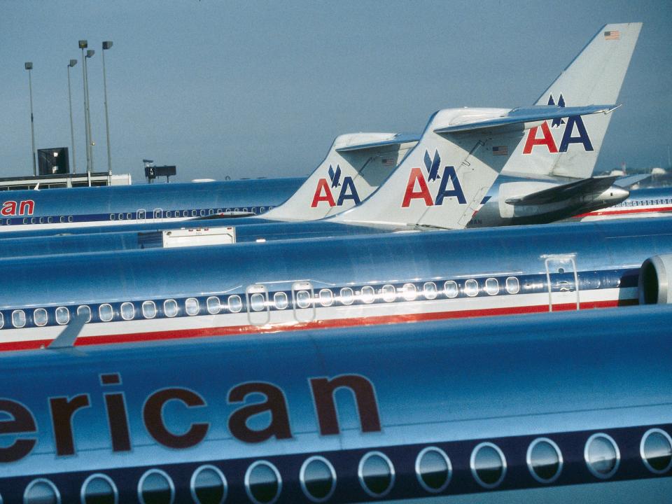 American Airlines MD-80 aircraft