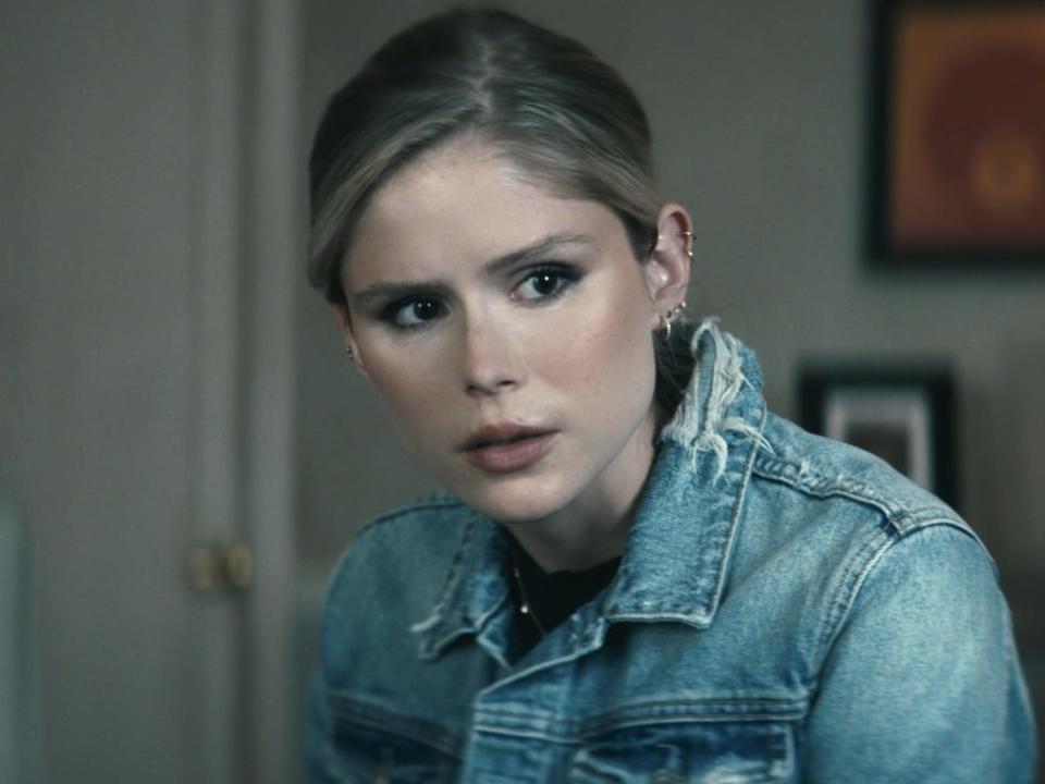 Erin Moriarty as Annie in the season three finale of "The Boys."
