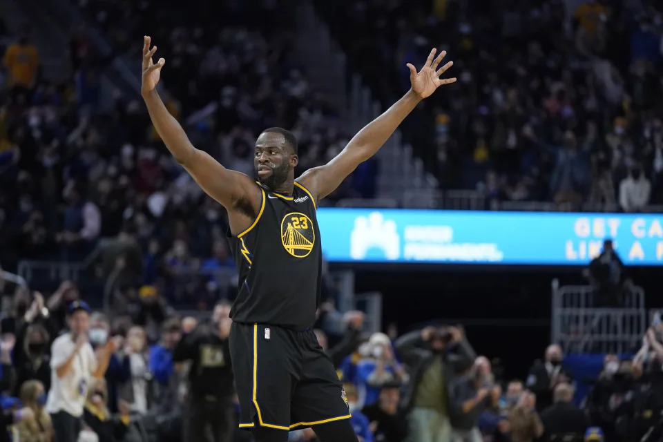 Draymond Green&#x003002; (AP Photo/Jeff Chiu)