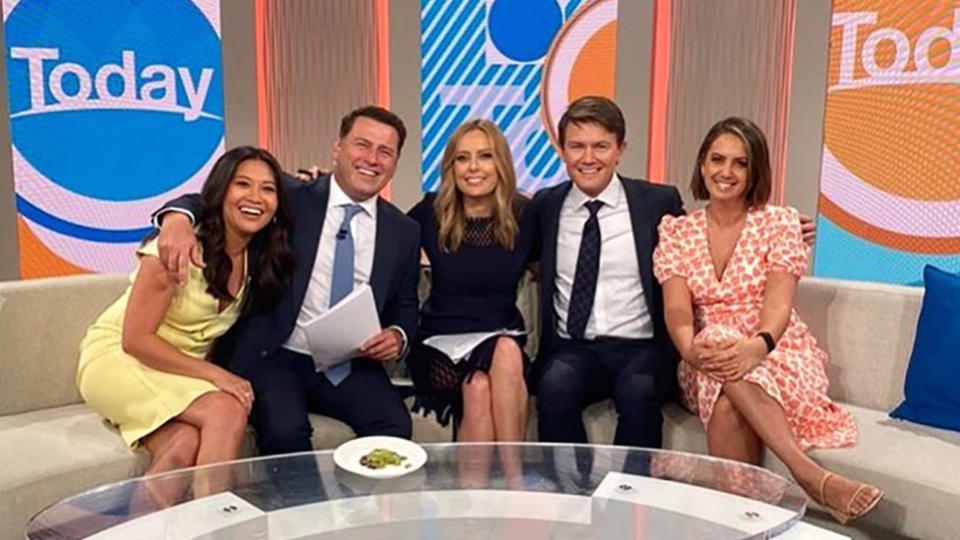 Tracy Vo and fellow Today show presenters