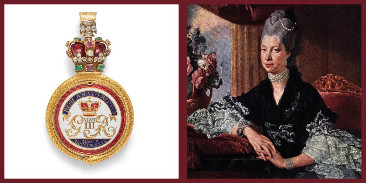 queen charlotte pendant