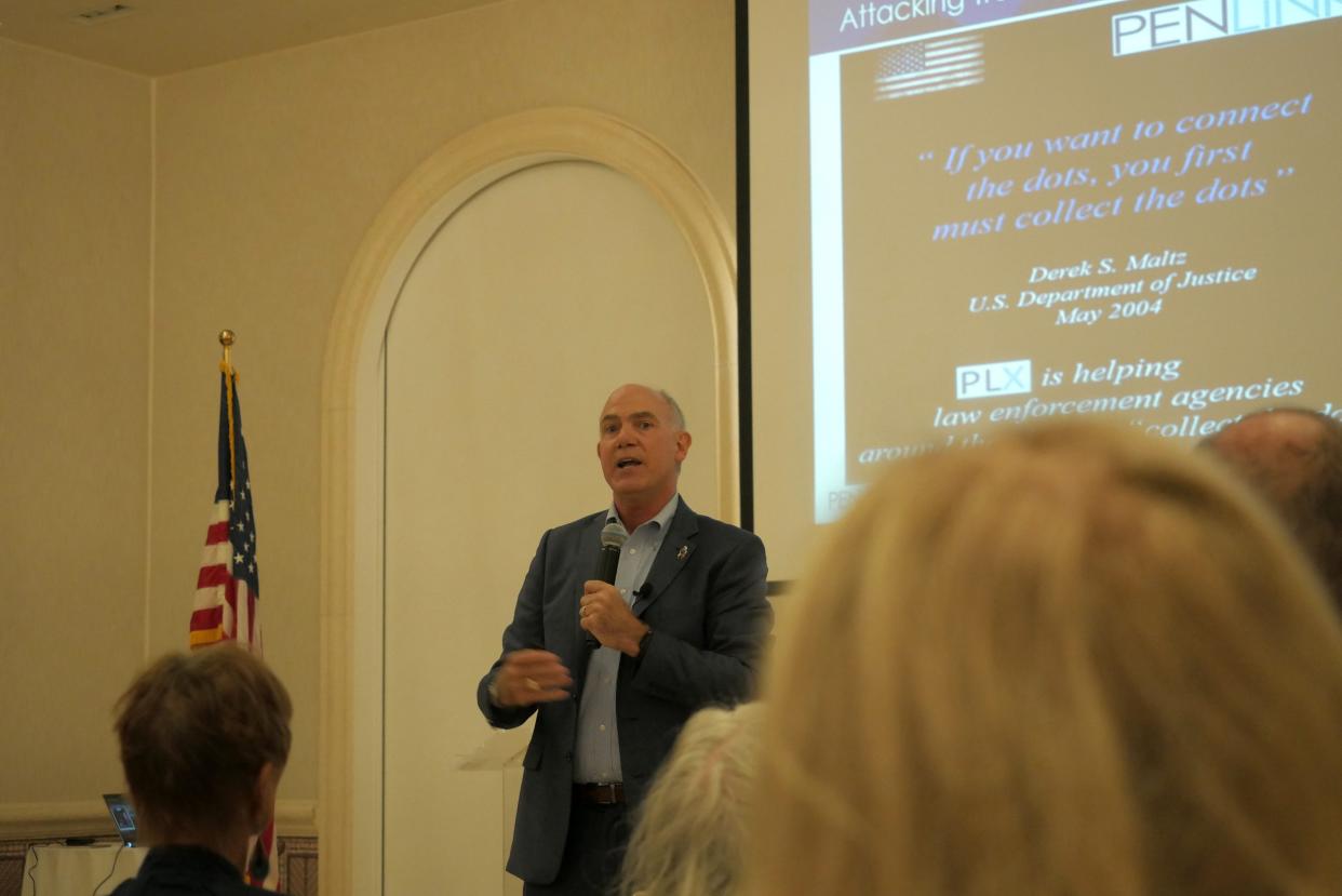 Former DEA Special Agent Derek Maltz joined the World Affair Council of Palm Beach on Jan. 22 for a lecture centered on the rampant spread of fentanyl.