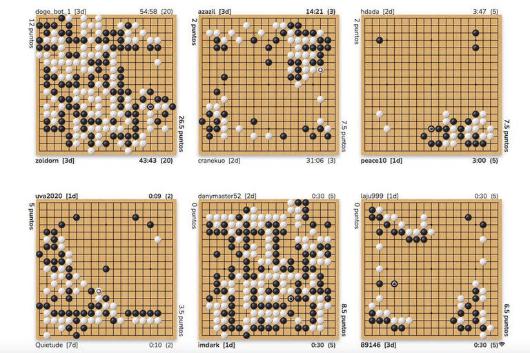 El Go, milenario juego chino, en su versión digital con intervención de la inteligencia artificial