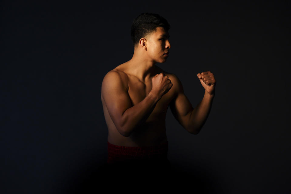 El tijuanense Jaime Munguía, de 27 años se convirtió en campeón mundial cuando apenas tenía 21 años –en 2018, tras vencer a Sadam Ali. (Getty Images)