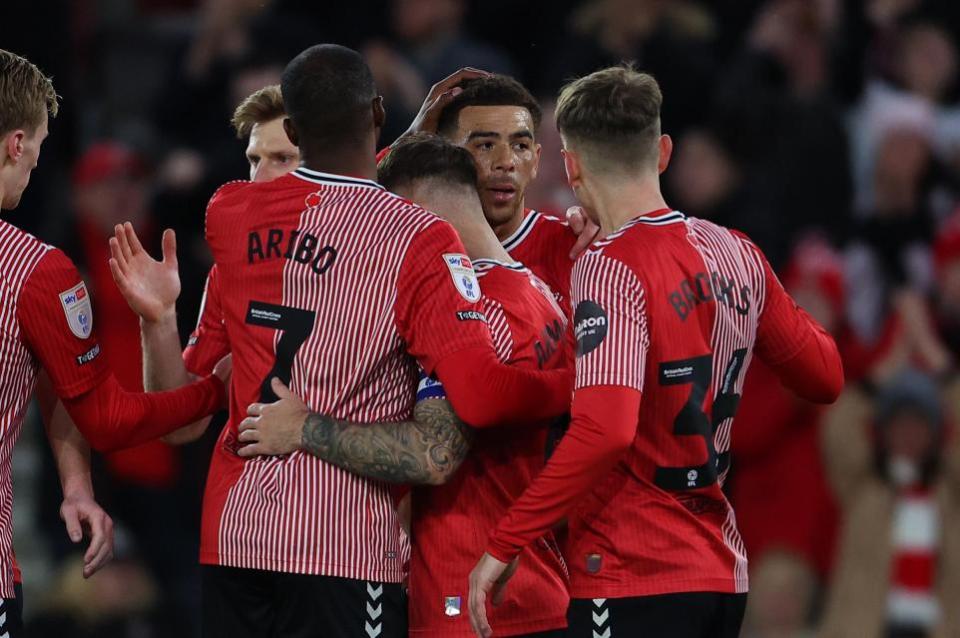 Daily Echo: Che Adams has now scored 15 goals in the Championship this season
