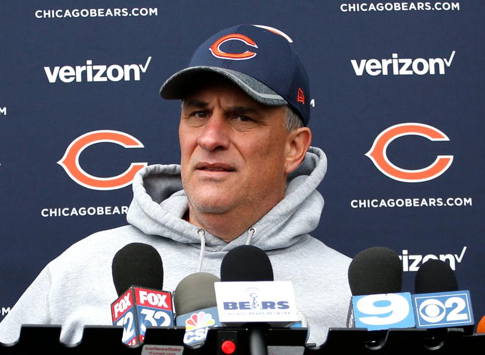 The Bears knew Vic Fangio was emerging as a head-coaching candidate.