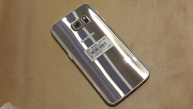 GALAXY S6 Edge 金64GB開箱，配件，實拍分享