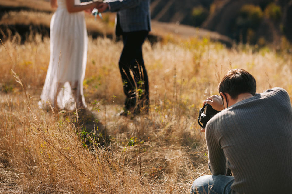 “I have heard too many horror stories and shot a number of after-wedding mock-ups due to couples relying on friends and family for photos, or choosing someone just starting out. You need someone who can shoot in a variety of lighting and weather conditions. What you may think is well lit could be dark by camera standards. It's not something to trust to a novice.”—u/Dogmum77