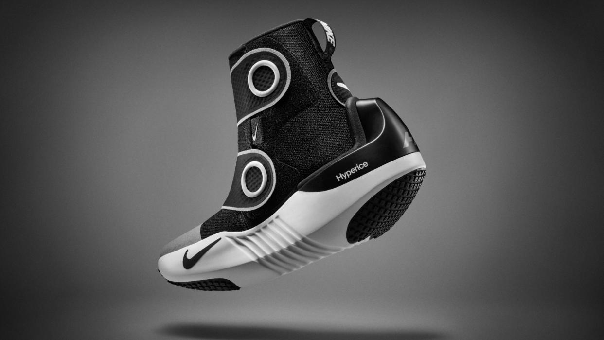  The Nike x Hyperice tech-enabled boots . 