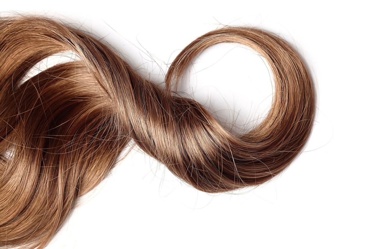 brown human hair