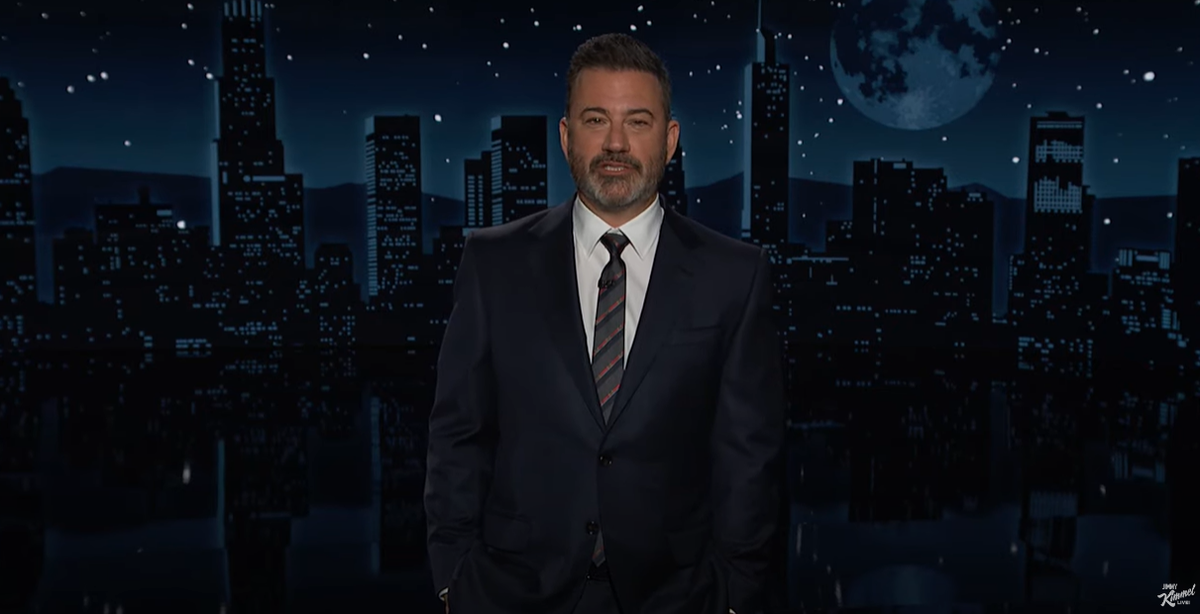 Jimmy Kimmel poked fun at Aaron Rodgers after it emerged he is on the shortlist to become Robert F Kennedy Jr’s running mate (Jimmy Kimmel Live)