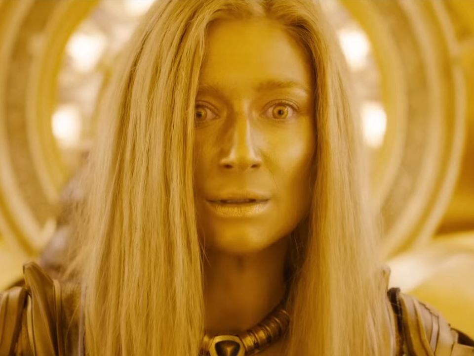 Elizabeth Debicki as Ayesha in "Guardians of the Galaxy Vol. 3."