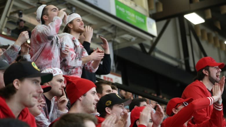 How to get the other team's goat, as told by UNB hockey superfans