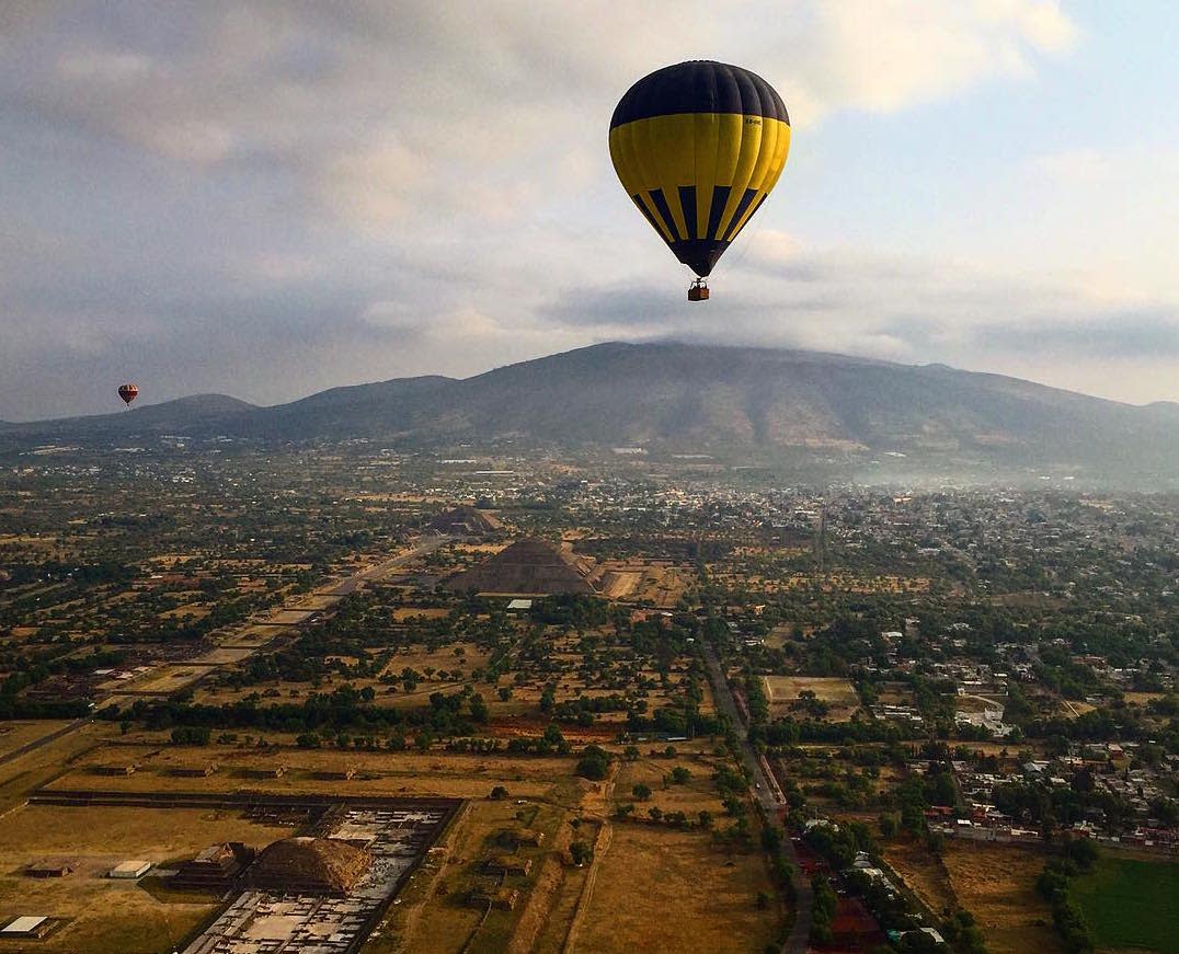 Viewing the ancient city of Teotihuacán by air is incomparable: Susannah Rigg