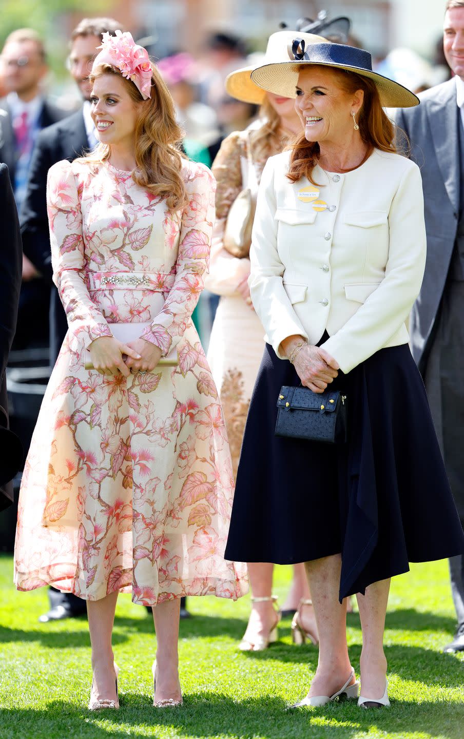 ascot, united kingdom june 19 embargoed for publication in uk newspapers until 24 hours after create date and time princess beatrice and sarah ferguson, duchess of york attend day two of royal ascot 2024 at ascot racecourse on june 19, 2024 in ascot, england photo by max mumbyindigogetty images