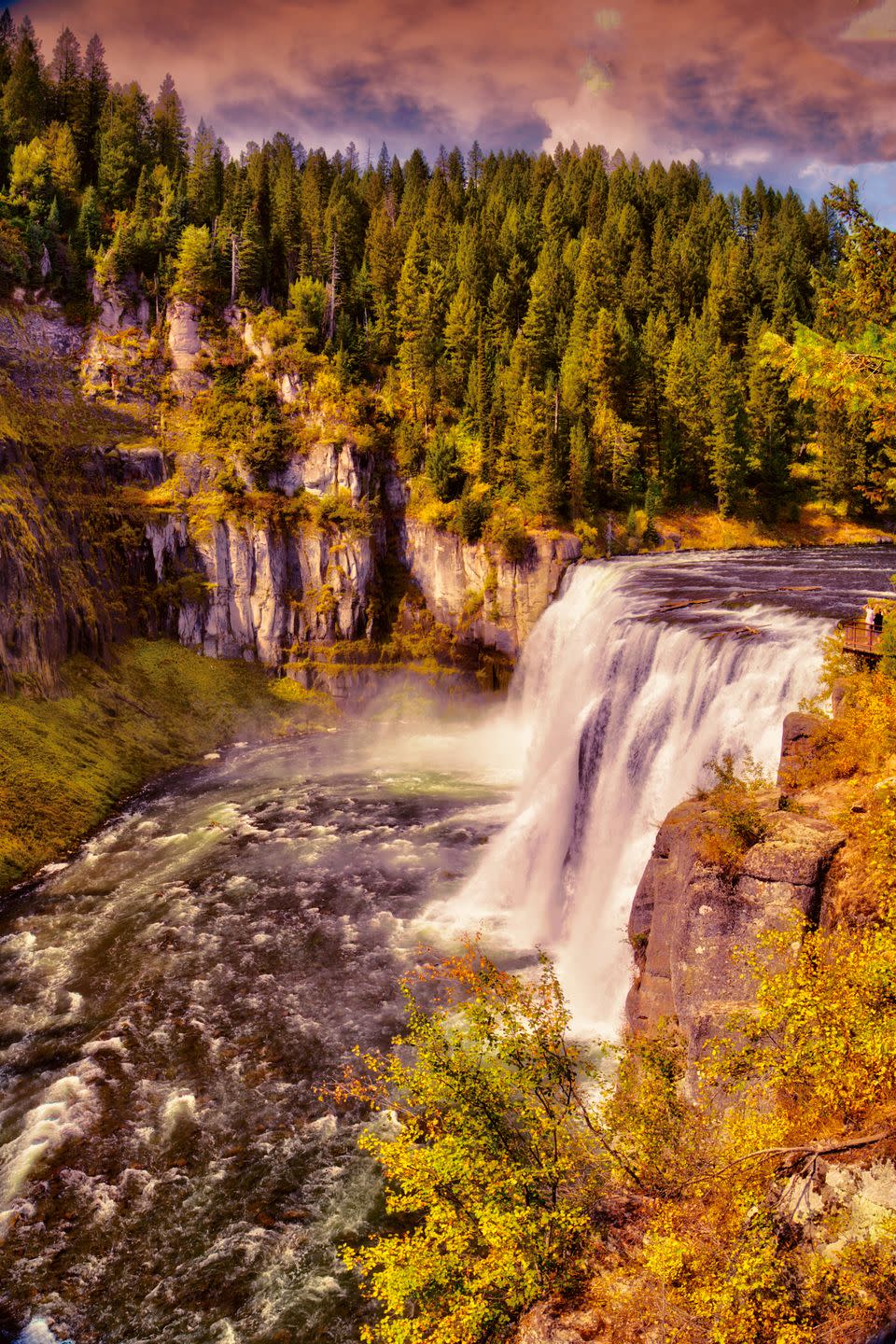 24) Mesa Falls, Idaho