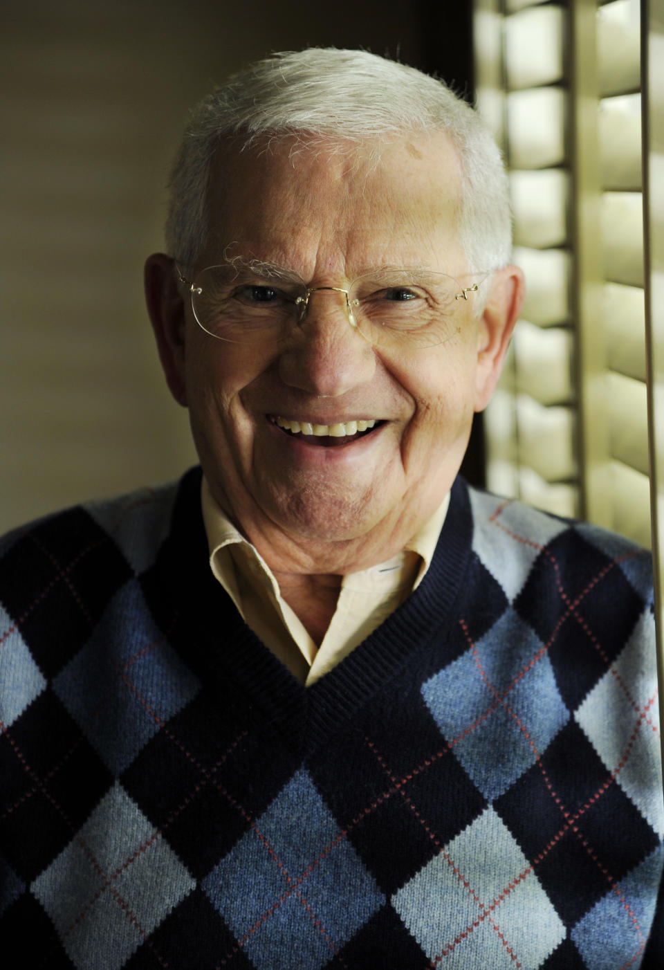 In this Wednesday, Feb. 26, 2014 photo, actor, artist and singer Robert Clary poses for a portrait in Beverly Hills, Calif. Clary, who starred in the sitcom “Hogan’s Heroes,” turns 88 on Saturday, March 1, 2014. (Photo by Chris Pizzello/Invision/AP)