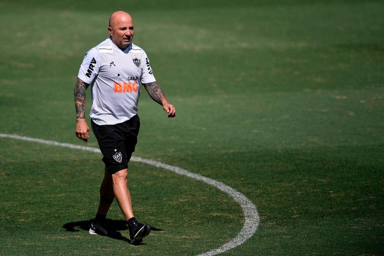 Jorge Sampaoli fue contratado por Olympique Marseille hasta junio de 2023; viene de resultar tercero en el Brasileirão al mando de Mineiro.