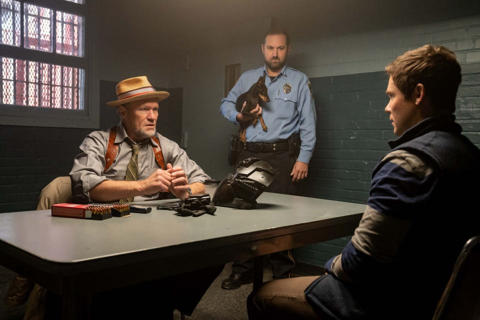 adam devine, michael rooker, the outlaws