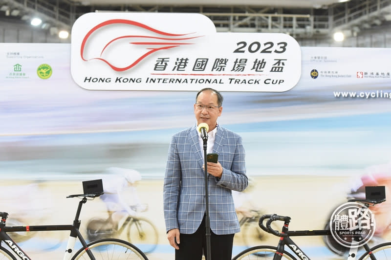 「2023香港國際場地盃」賽事籌委會主席梁家昌
