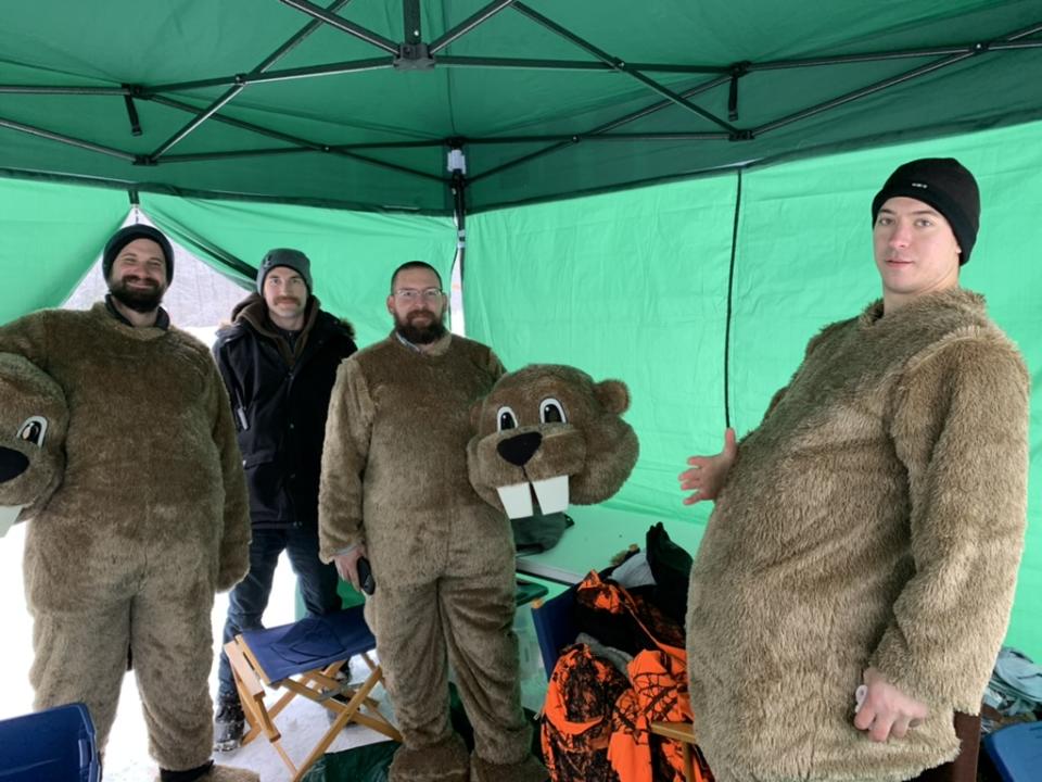 "Hundreds of Beavers" behind the scenes