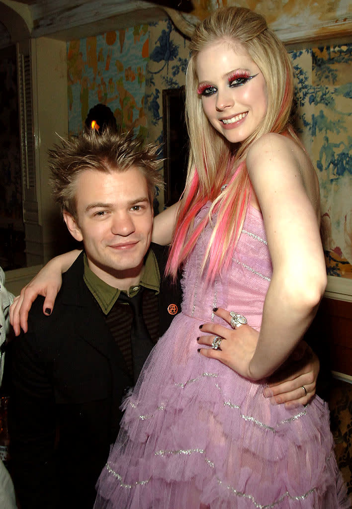 Deryck Whibley and Avril Lavigne