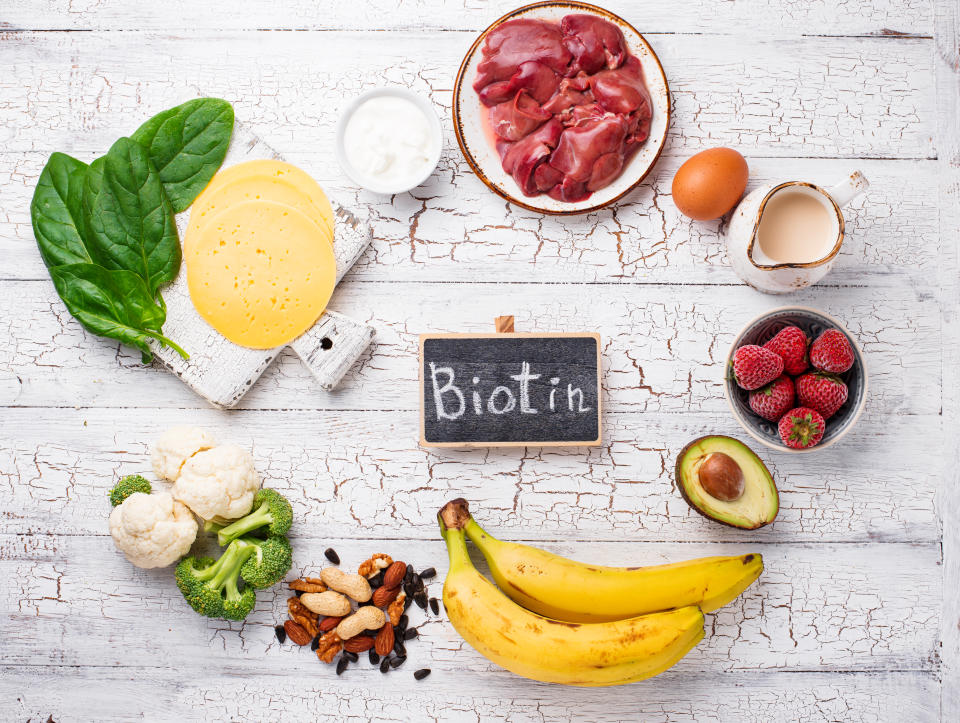 Food rich in biotin. Natural sources of vitamin B7