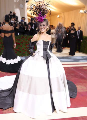 <p>John Shearer / Getty Images</p> Sarah Jessica Parker at the 2022 Met Gala